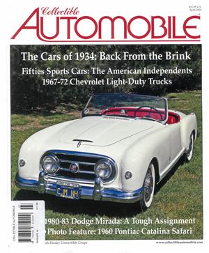 Collectible Automobile Magazine Issue MAR-APR