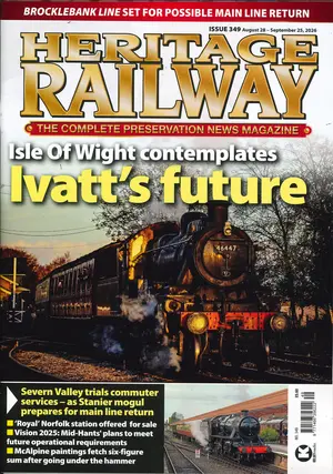 Heritage Railway - NO 349, issue NO 349
