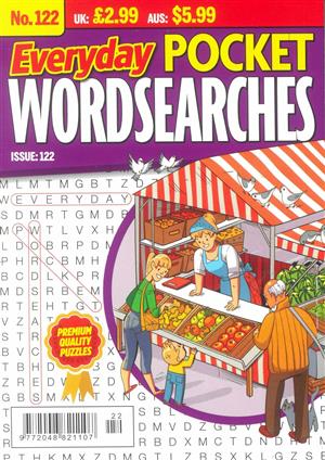 Everyday Pocket Wordsearches, issue NO 122
