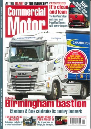 Commercial Motor, issue 16/10/2025