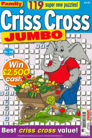 Family Criss Cross Jumbo Magazine