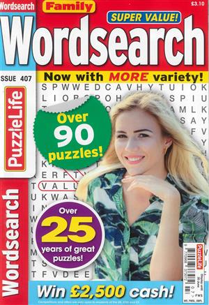 Family Wordsearch - NO 407