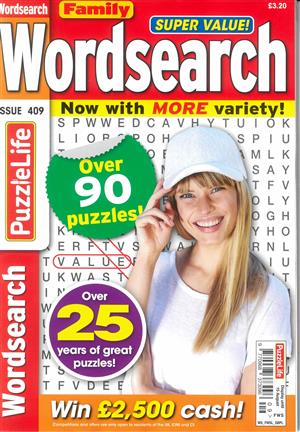 Family Wordsearch, issue NO 409