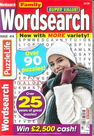 Family Wordsearch, issue NO 414