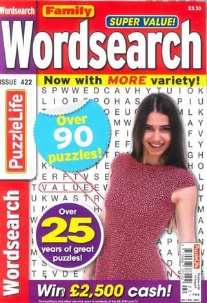Family Wordsearch, issue NO 422