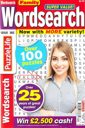 Family Wordsearch magazine