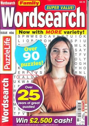 Family Wordsearch Magazine Issue NO 406