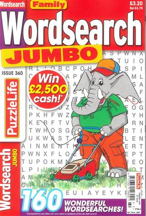Family Wordsearch Jumbo - NO 360