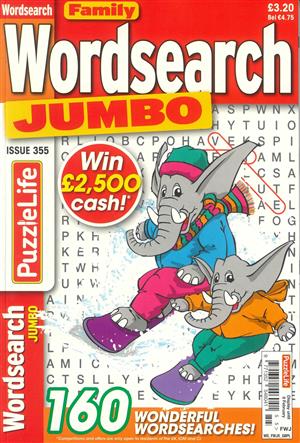 Family Wordsearch Jumbo - NO 355