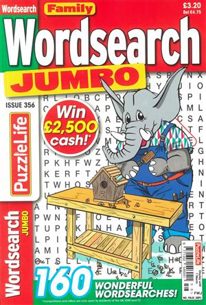 Family Wordsearch Jumbo - NO 356