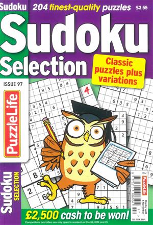 View the latest issue NO 97 of Sudoku Selection magazine Sudoku Selection, issue NO 97