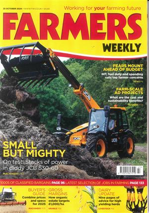 Farmers Weekly, issue 25/10/2024