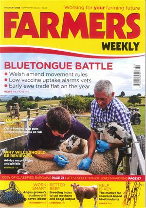 Farmers Weekly, issue 08/08/2025