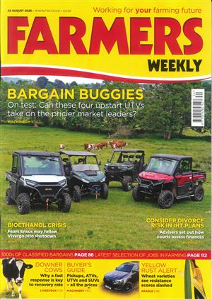 Farmers Weekly, issue 22/08/2025