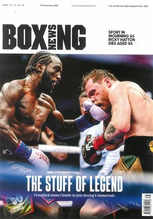 Boxing News, issue NO 38