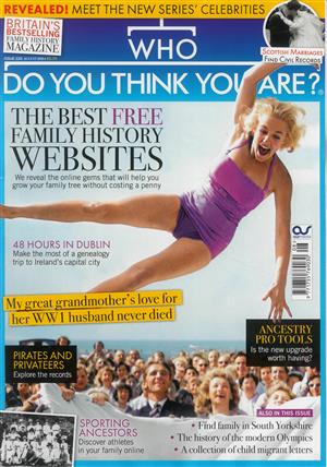 Who Do You Think You Are, issue AUG 24