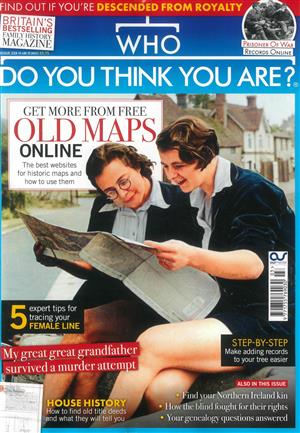 Who Do You Think You Are, issue MAR 25