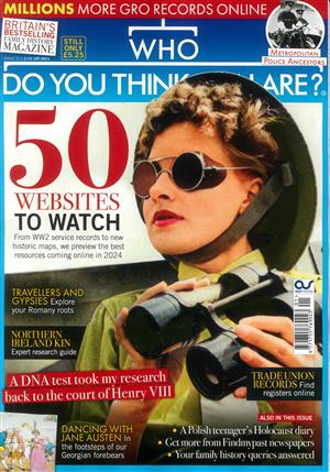 Who Do You Think You Are - JAN 24