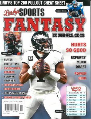 Lindy’s Sports Fantasy Football Magazine Issue 2023 N2