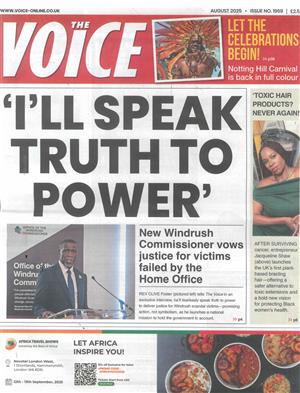 The Voice, issue AUG 25