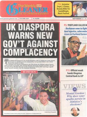 The Weekly Gleaner, issue 11/09/2025