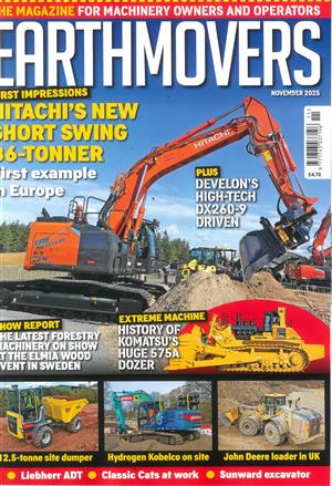 View the latest issue NOV 25 of Earthmovers magazine Earthmovers, issue NOV 25
