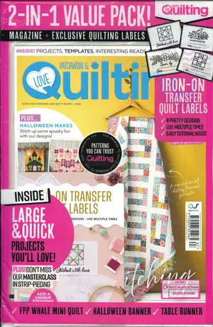 Love Patchwork & Quilting Magazine