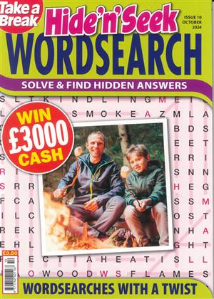 Take a Break Hide n Seek Wordsearch - NO 10
