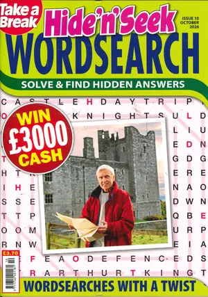 Take a Break Hide n Seek Wordsearch