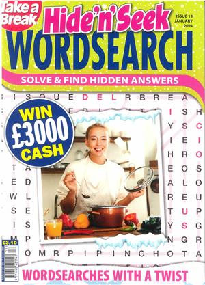 Take a Break Hide n Seek Wordsearch - NO 13