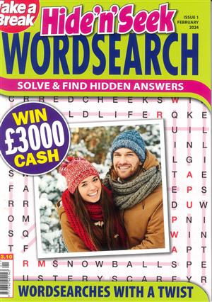 Take a Break Hide n Seek Wordsearch - NO 01