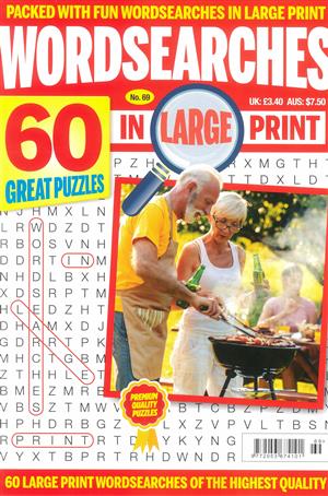 Wordsearches in Large Print, issue NO 69