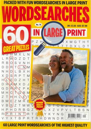 Wordsearches in Large Print - NO 75