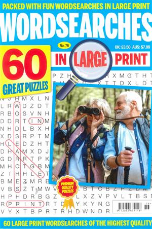 Wordsearches in Large Print - NO 76