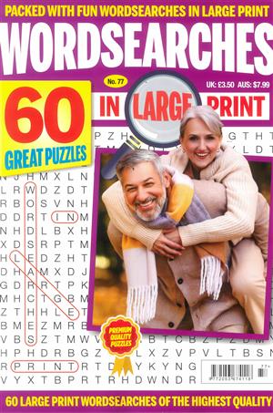 Wordsearches in Large Print - NO 77
