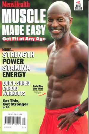 Men's Health USA Magazine Issue MUSCLE ME