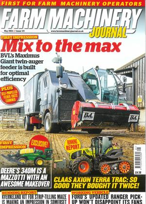 Farm Machinery Journal Magazine Issue MAY 24