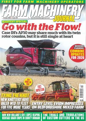 Farm Machinery Journal, issue OCT 25