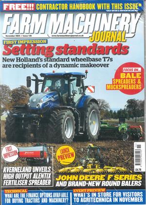 Farm Machinery Journal, issue NOV 25