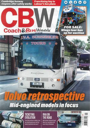Coach and Bus Week Magazine Issue NO 1624