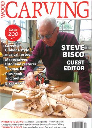 Woodcarving Magazine Issue NO 200