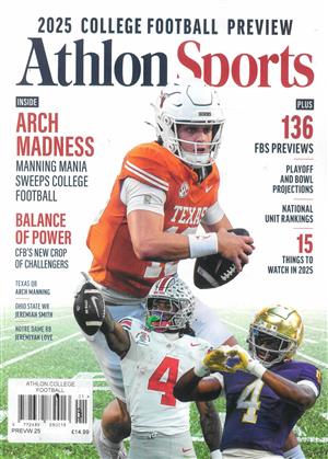 Athlon Sports College Football, issue preview 25