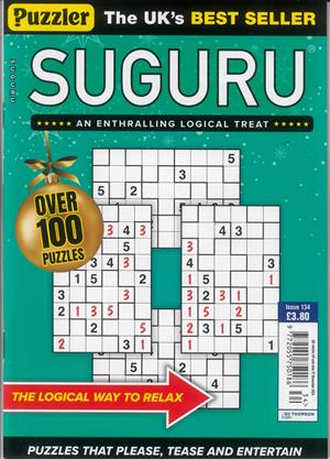 Puzzler Suguru, issue NO 134