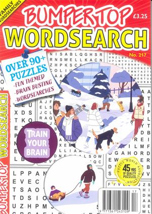 Bumper Top Wordsearch, issue NO 217