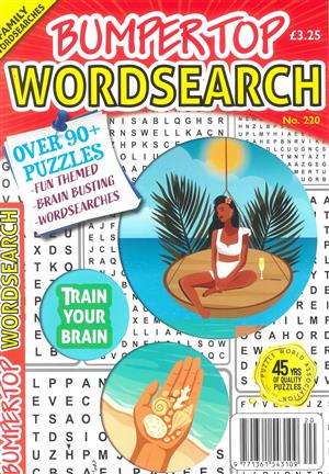 Bumper Top Wordsearch, issue NO 220