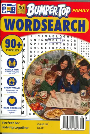Bumper Top Wordsearch