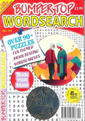 Bumper Top Wordsearch - NO 210