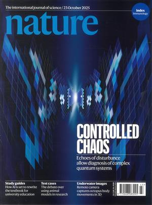 View the latest issue 23/10/2025 of Nature magazine Nature, issue 23/10/2025