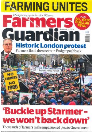 Farmers Guardian, issue 22/11/2024