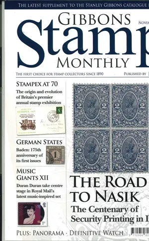 Gibbons Stamp Monthly - NOV 26, issue NOV 26